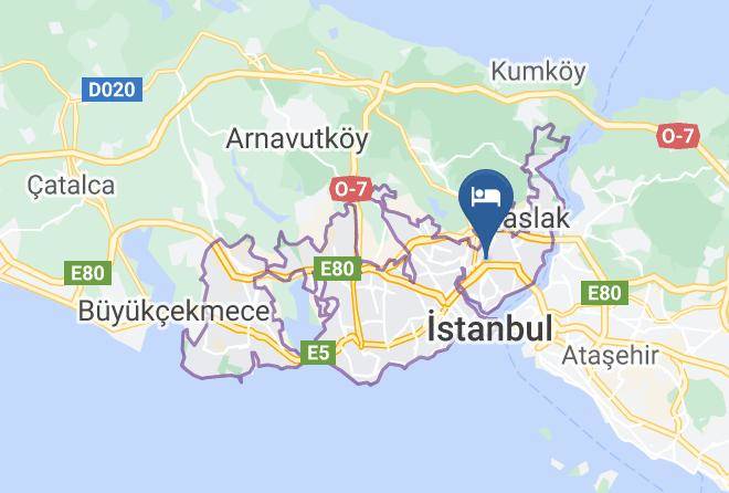 Kagithane - Tempo Hotel Caglayan Istanbul Maps