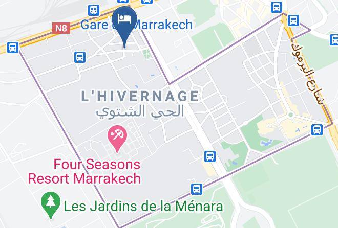 Marrakesh - Tempoo Hotel Marrakech Maps