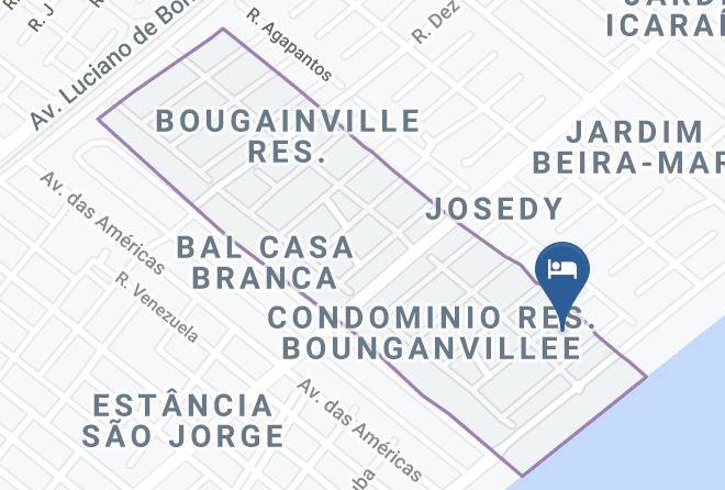 Peruibe - Temporada Peruibe Condominio Frente Praia Maps