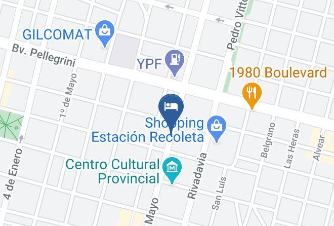 Santa Fe - Temporario Santa Fe Maps