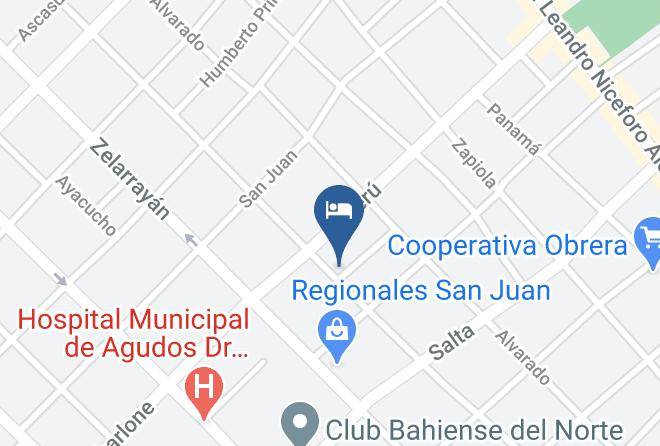 Temporarios Bahia Map