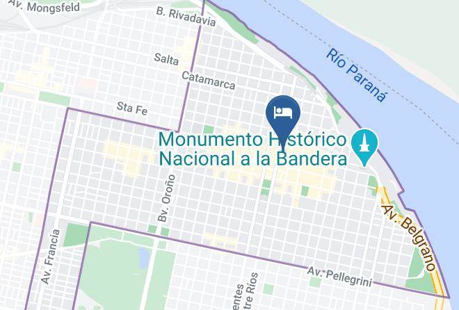 Rosario - Temporarios Peatonal Maps