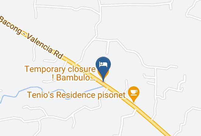 Temporary Closure Bambulo Map