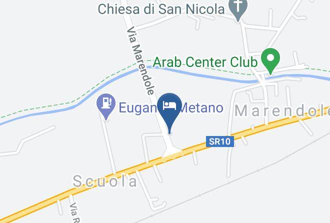 Padua - Temporin Ospitalita Maps