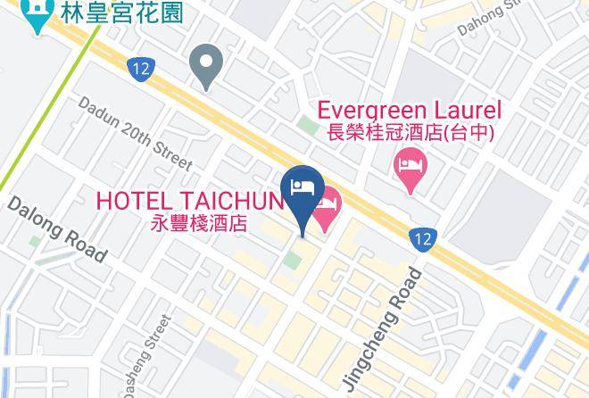 Xitun District - Tempus Hotel Dadun Building Maps
