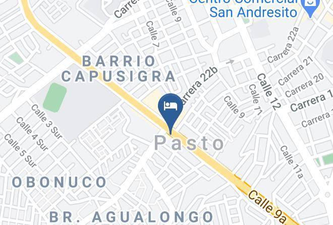 Pasto - Tempus Hotel Maps