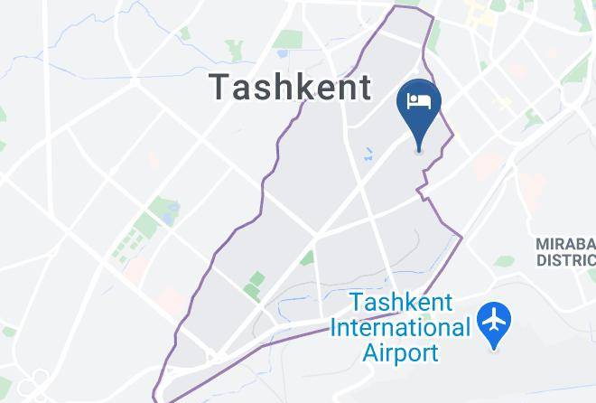 Tashkent - Temurkhan Hotel Maps
