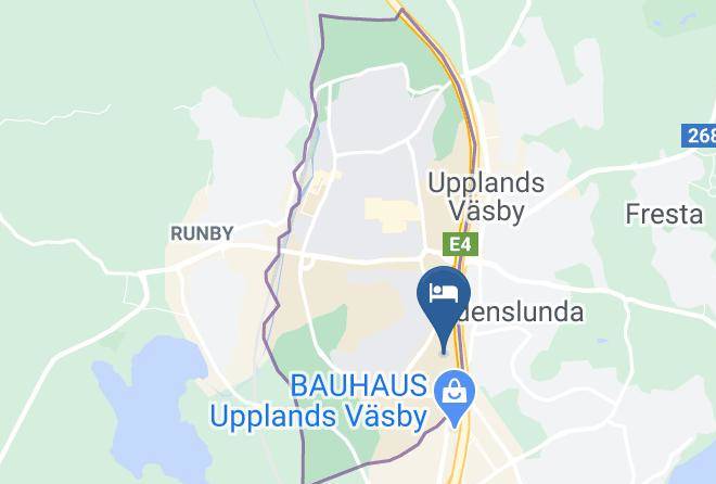 Upplands Vasby - Ten Hotel Maps