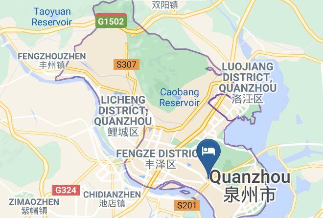 Quanzhou - Ten Miles In The Spring Wind The City Hotel Maps