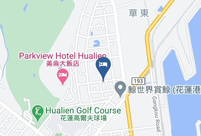 Ten Minute To Go Mapa - Taiwan - Hualiennty