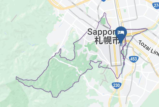 Sapporo City Chuo Ward - Ten To Ten 03 Nakajima Koen Maps