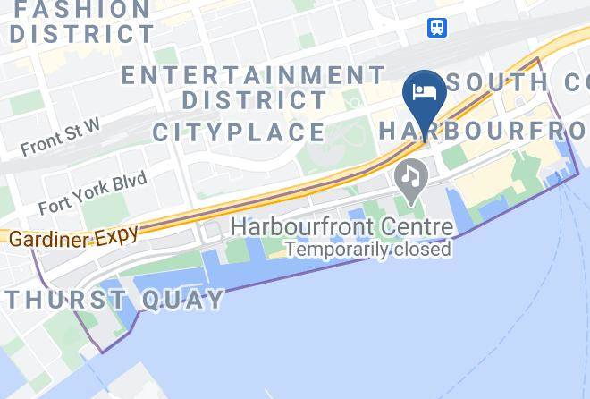 Toronto - Ten York Hotel Maps