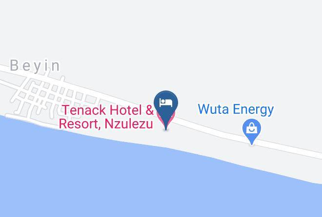 Jomoro - Tenack Hotel & Resort Nzulezu Maps