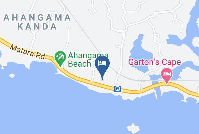 Galle - Tenasi Beach Resort Maps