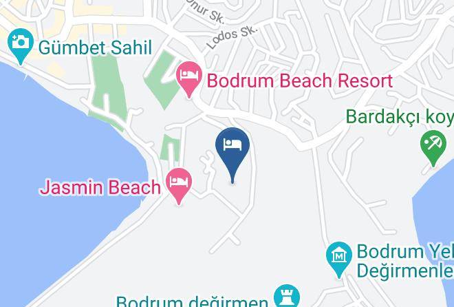 Bodrum - Tenda Otel Bodrum Maps