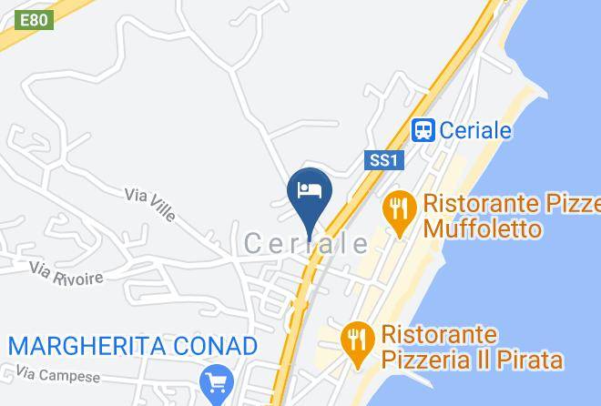 Savona - Tenda Piccola Maps