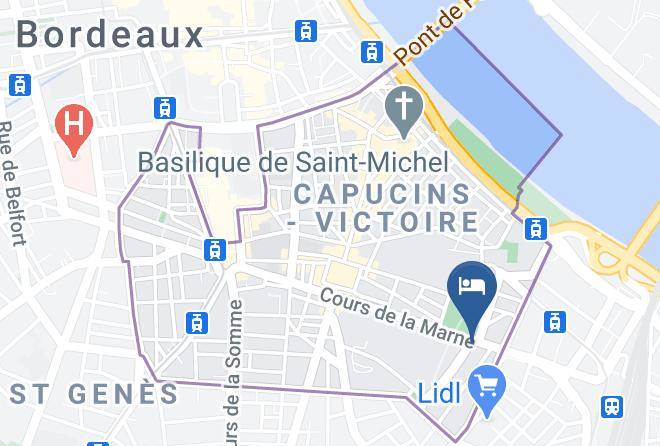 Gironde - Teneo Apparthotel Bordeaux Gare Saint Jean Maps
