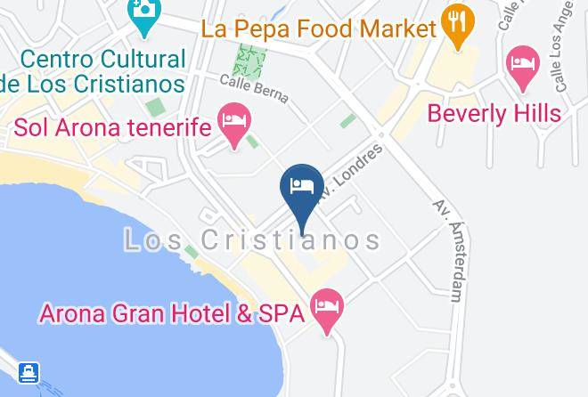 Santa Cruz De Tenerife - Jardines Del Sur Maps