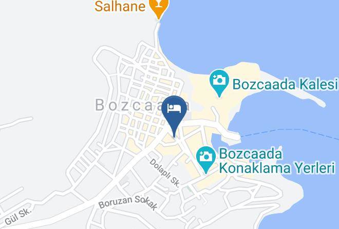 Bozcaada - Tenes Garden Otel Maps