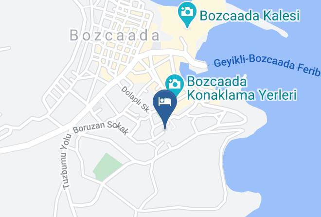 Bozcaada - Tenes Otel Maps