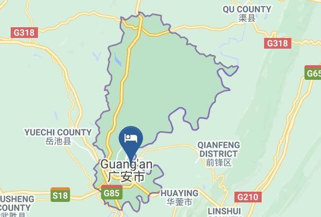 Guang An - Tengfei Hotel Maps