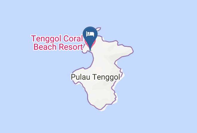 Dungun - Tenggol Coral Beach Resort Maps