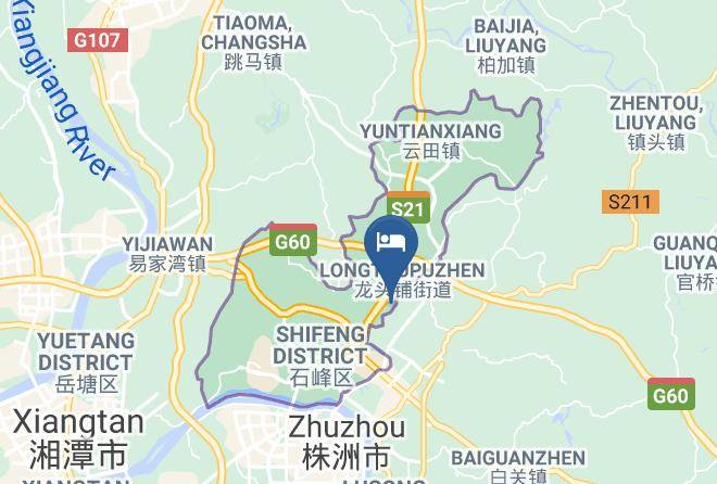 Zhuzhou - Tenglong Hotel Maps