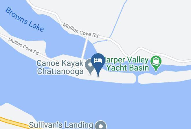 Marion - Tennessee River Gorge Island Cabins Maps