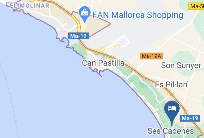 Baleares - Tent Playa De Palma Maps