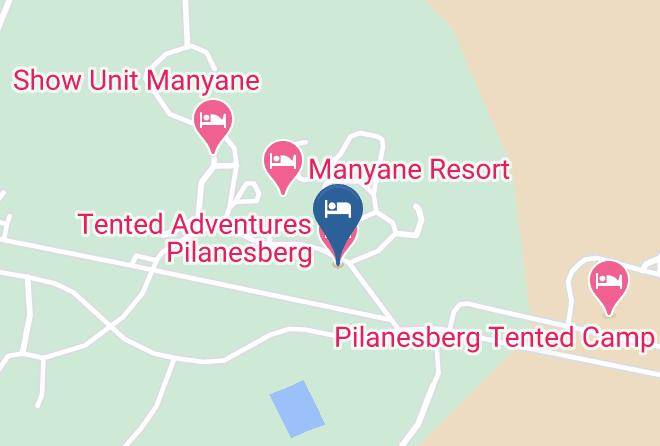Tented Adventures Pilanesberg Map
