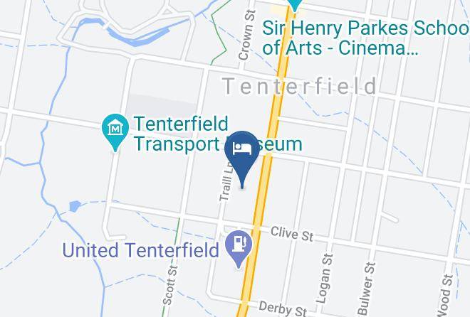 Tenterfield - Tenterfield Motor Inn Maps