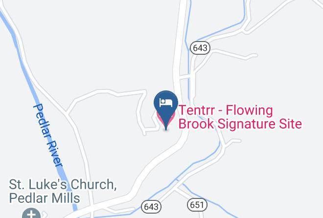 Amherst - Tentrr Flowing Brook Signature Site Maps