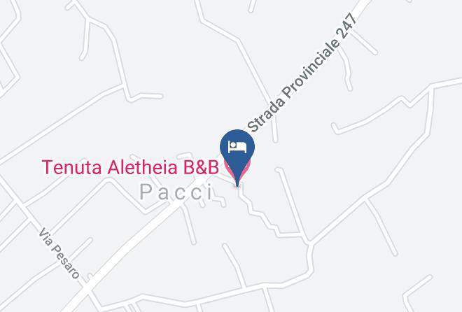 Lecce - Tenuta Aletheia B&b Maps