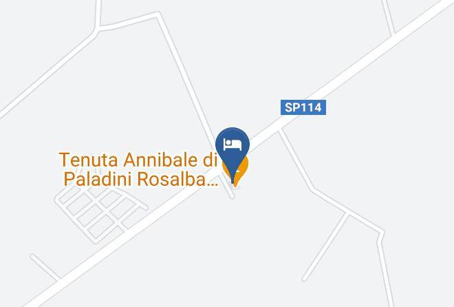Lecce - Tenuta Annibale Di Paladini Rosalba Maps