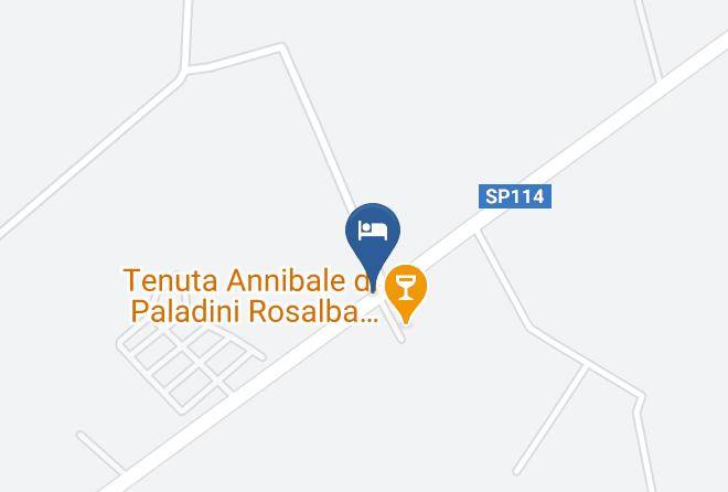 Lecce - Tenuta Annibale Maps