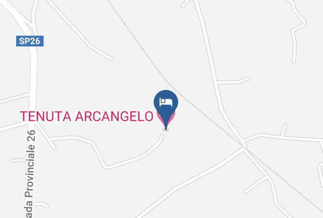 Brindisi - Tenuta Arcangelo Maps