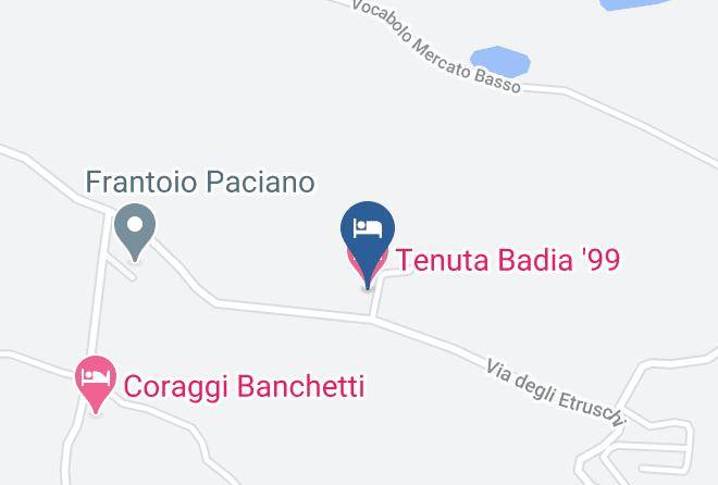 Perugia - Tenuta Badia '99 Maps