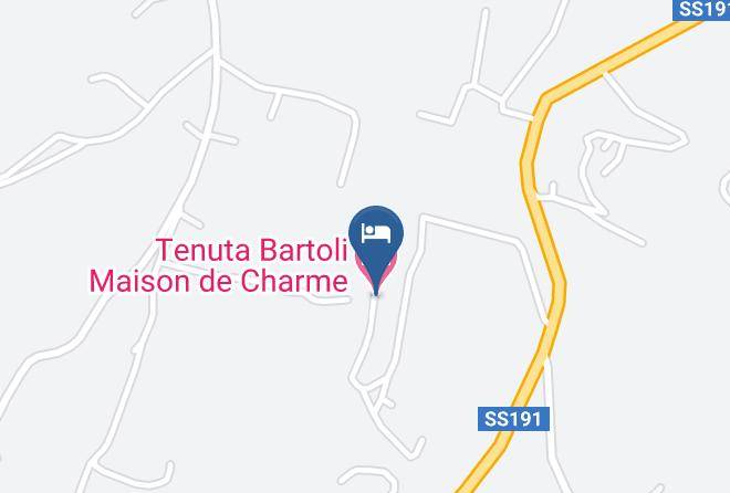 Caltanissetta - Tenuta Bartoli Maison De Charme Maps