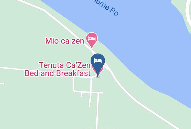 Rovigo - Tenuta Ca'zen Bed And Breakfast Maps