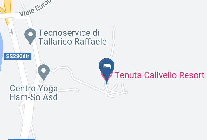 Catanzaro - Tenuta Calivello Resort Maps