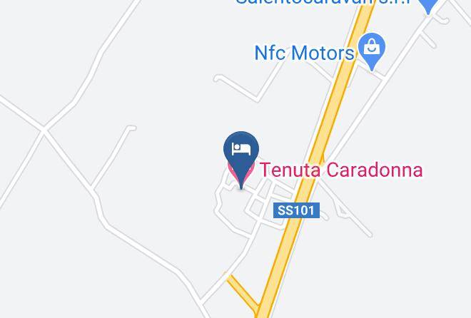 Lecce - Tenuta Caradonna Maps