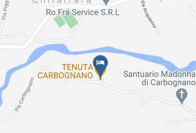 Rimini - Tenuta Carbognano Maps