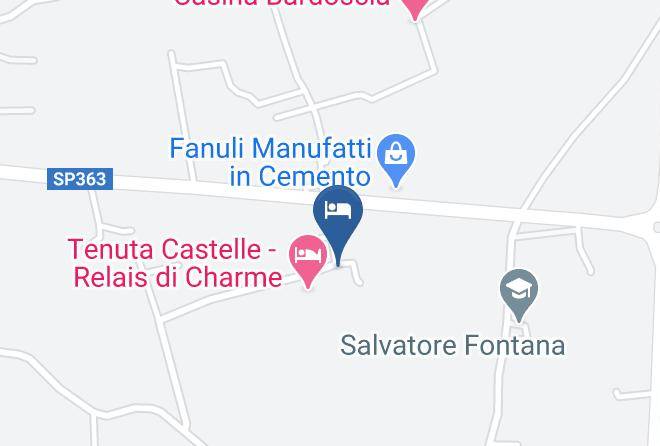 Lecce - Tenuta Castelle Maps