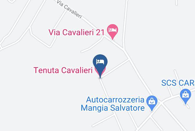 Lecce - Tenuta Cavalieri Maps