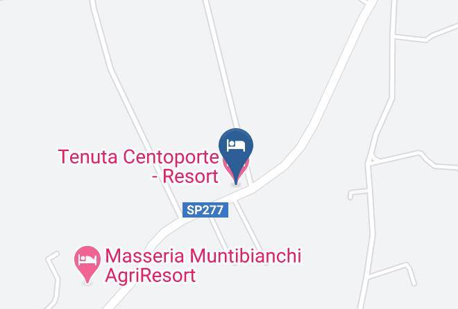 Lecce - Tenuta Centoporte Resort Hotel Maps