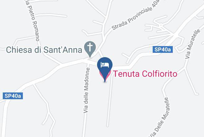 Rome - Tenuta Colfiorito Maps