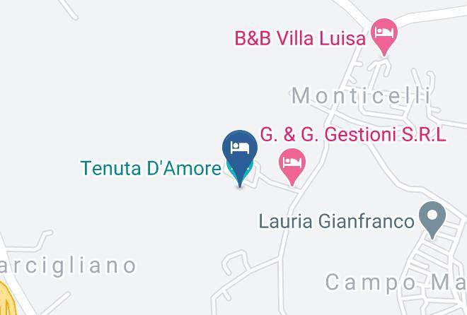 Salerno - Tenuta D'amore Maps