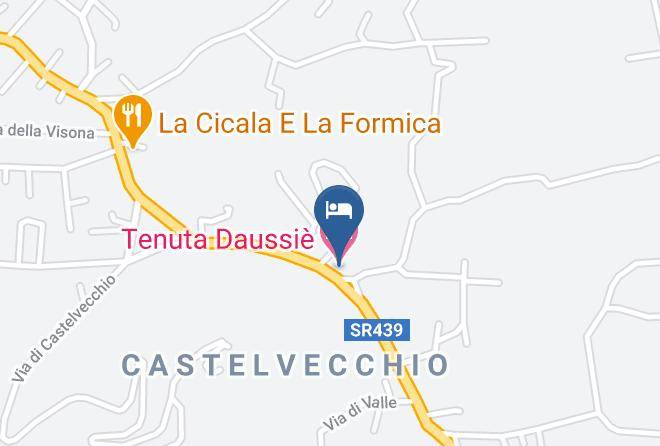 Lucca - Tenuta Daussie Maps