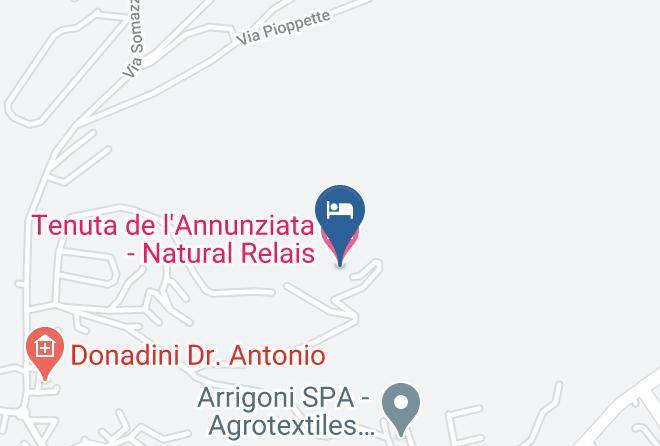 Tenuta De L'annunziata Natural Relais Map