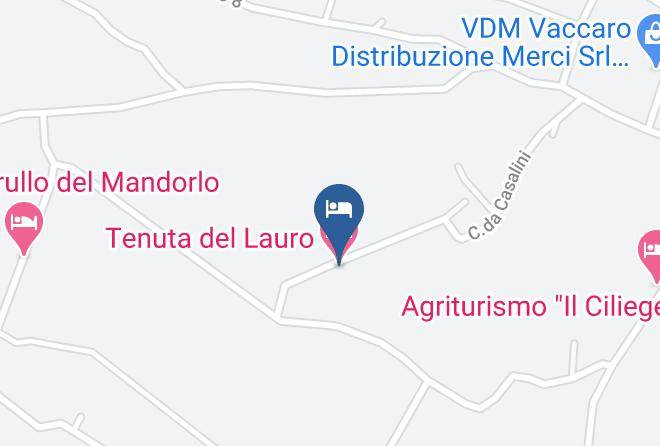 Tenuta Del Lauro Map